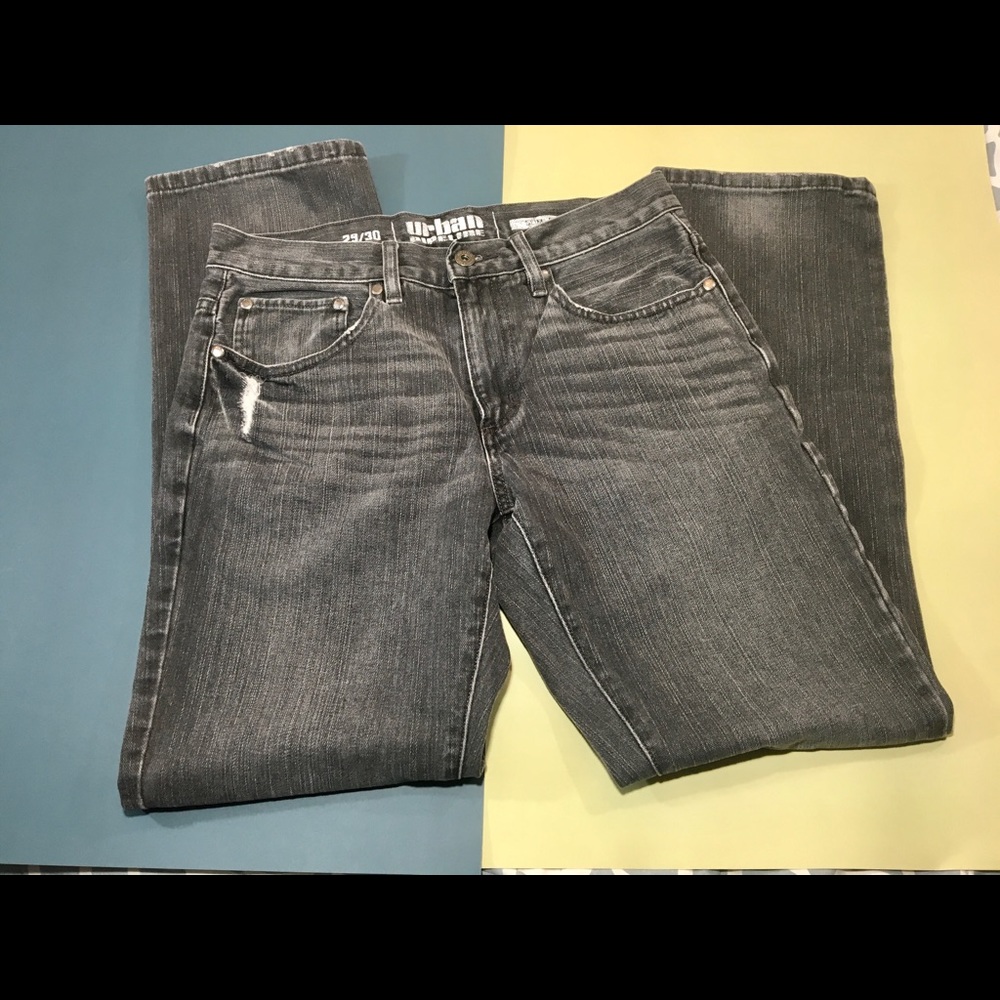 Men Urban Pipeline 29/30 Slim Straight Gray Pant
